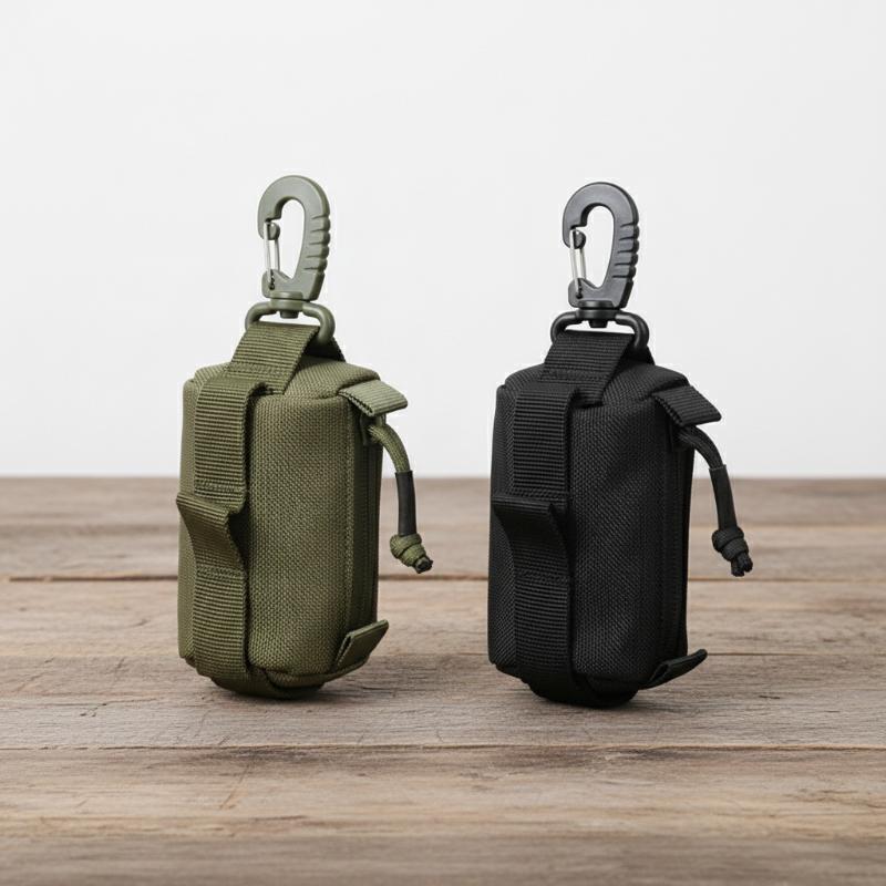 Edc Carry Items - Outdoor EDC-Tasche, Reißverschluss-Schlüsselkartenhalter, Kleine Werkzeugtasche, Tragbare