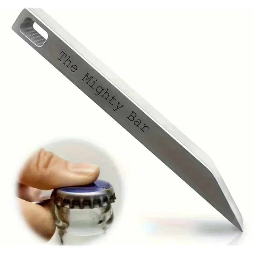 Everyday Carry (Edc) Knife - Mighty Bar Taschenmesser & Flaschenöffner -