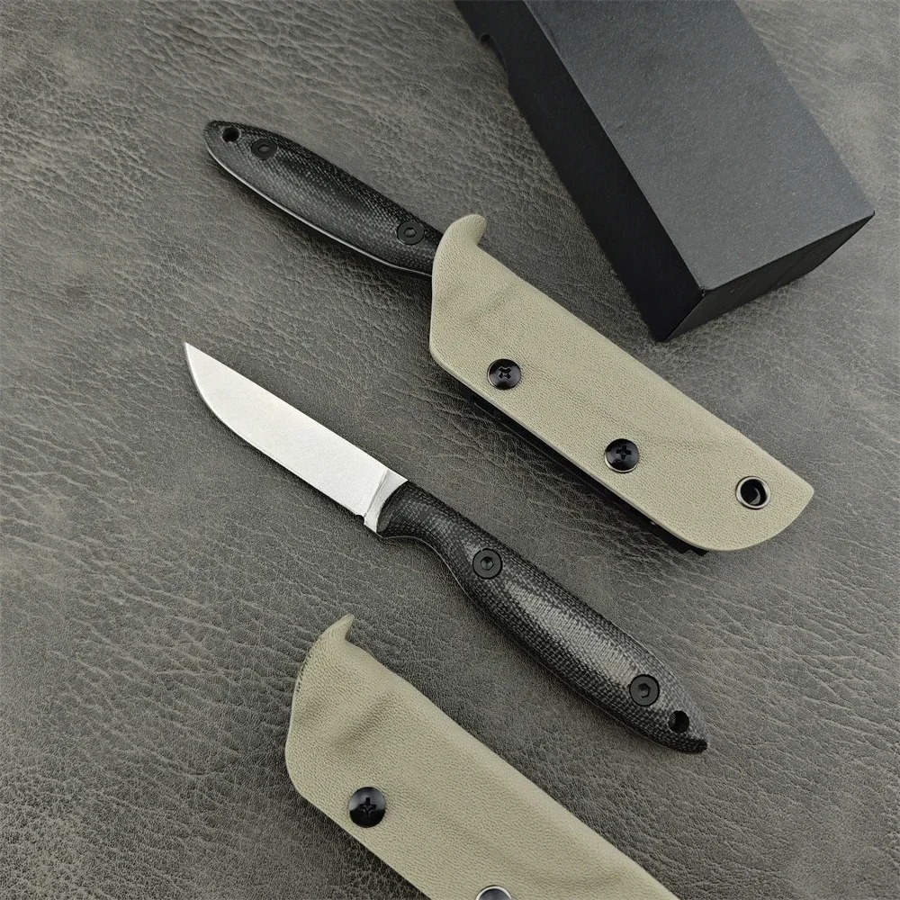 Edc Carry For Men - Hochhärte-Verschleißfestes Taschenmesser mit Feststehender Klinge und