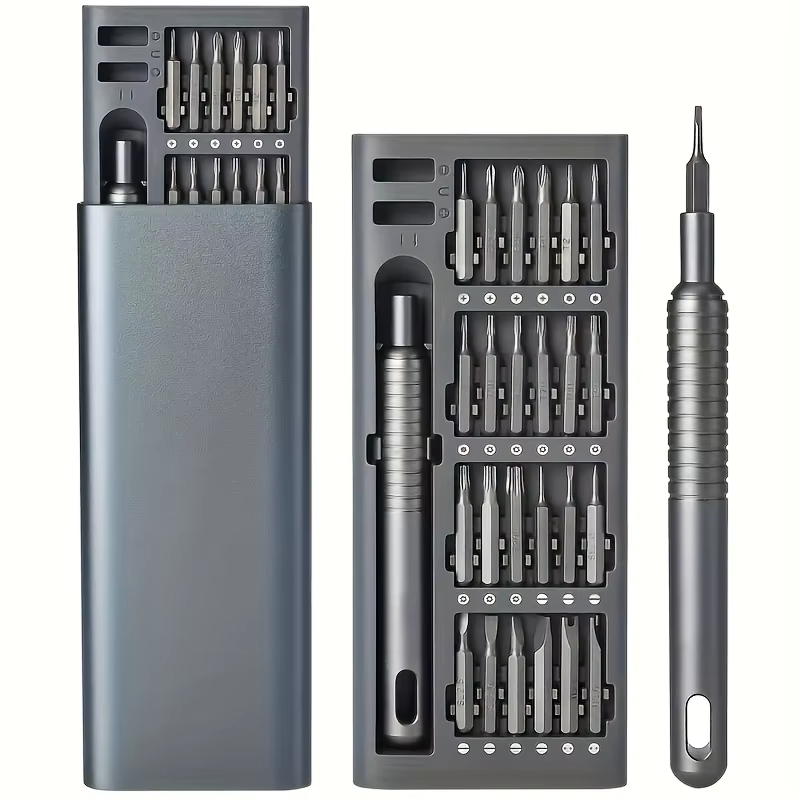 Micro Screwdriver Kit - 25-in-1 Mini-Schraubendreher-Set mit Flachkopf und Kreuzförmigen