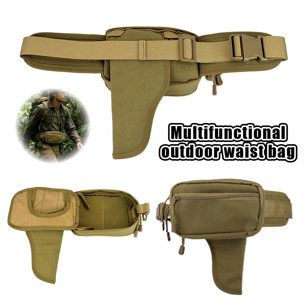Edc Carry For Men - Diebstahlsichere, verdeckte Hüfttasche, EDC Casual-Gürteltasche für