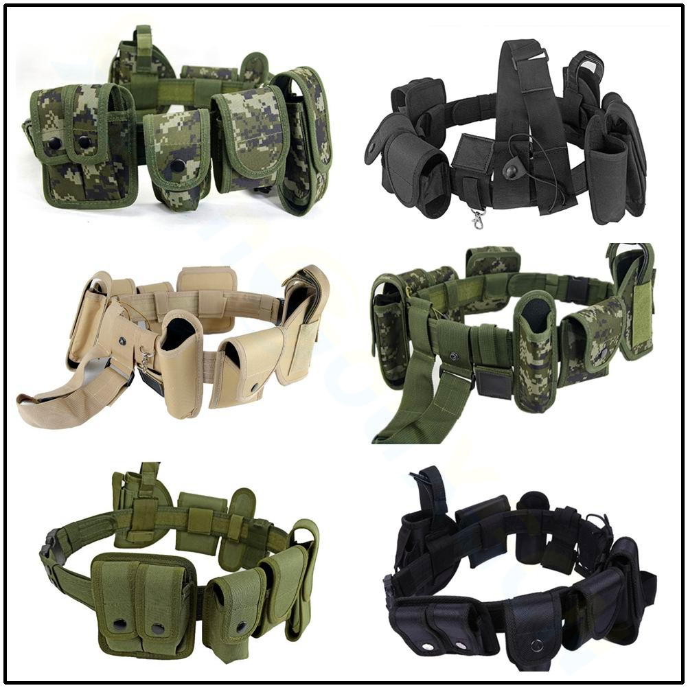 Edc Concealed Carry Belt - Outdoor Taktische Gürtel Set Polizei Wachmann