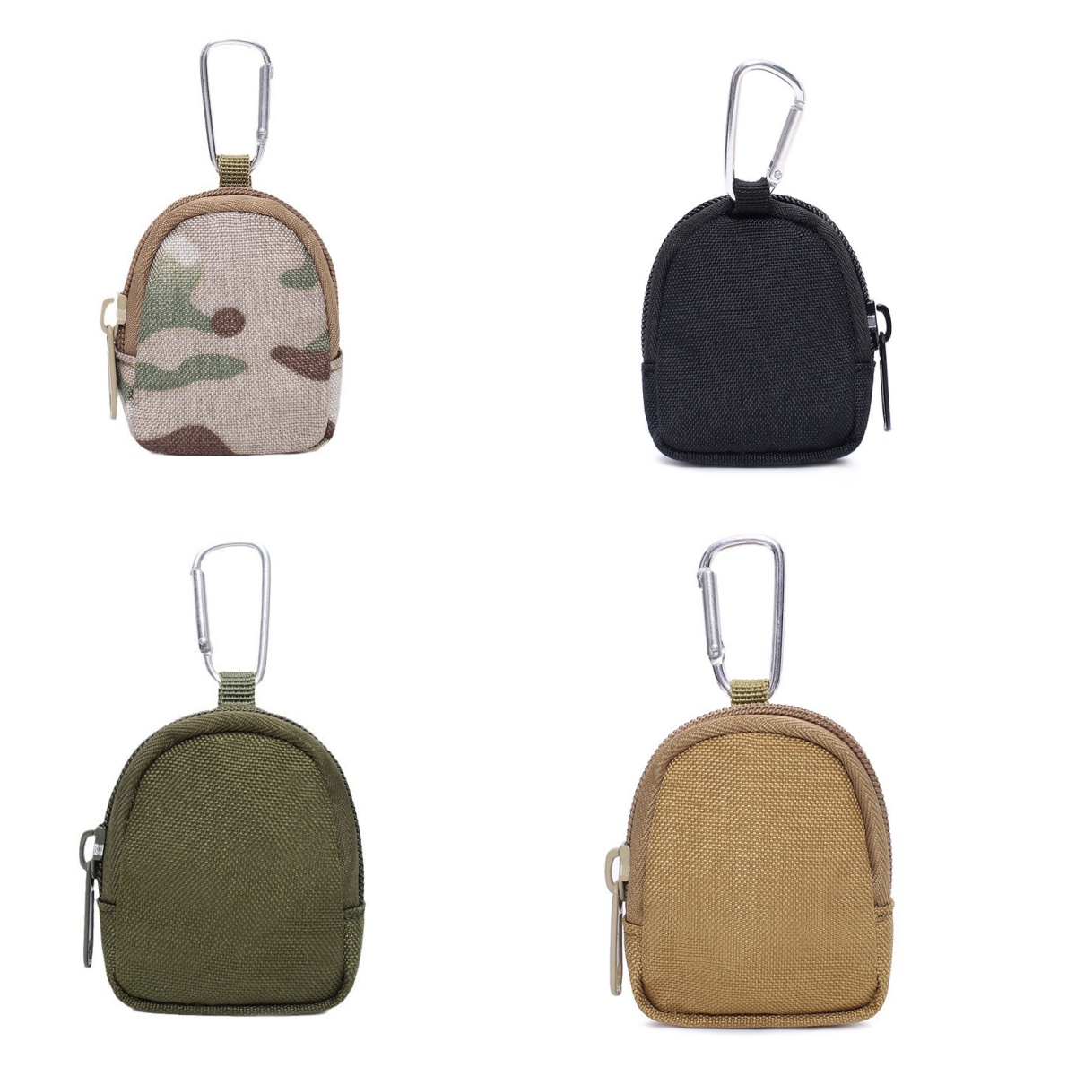 Edc Carry Items - Taktische EDC-Tasche Schlüsseltasche Münzbörse Schlüsselanhänger Reißverschlusstasche