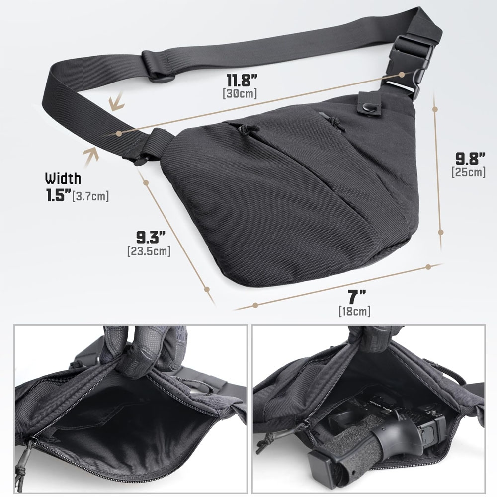 Taktische Verdeckte Pistole Tr – Edc Carry Gun Bewertung und Preis