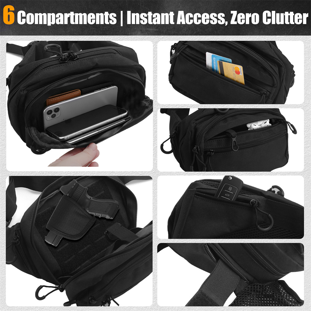 Taktische Pistolen-Tasche, ver – Edc Carry Gun Bewertung und Preis