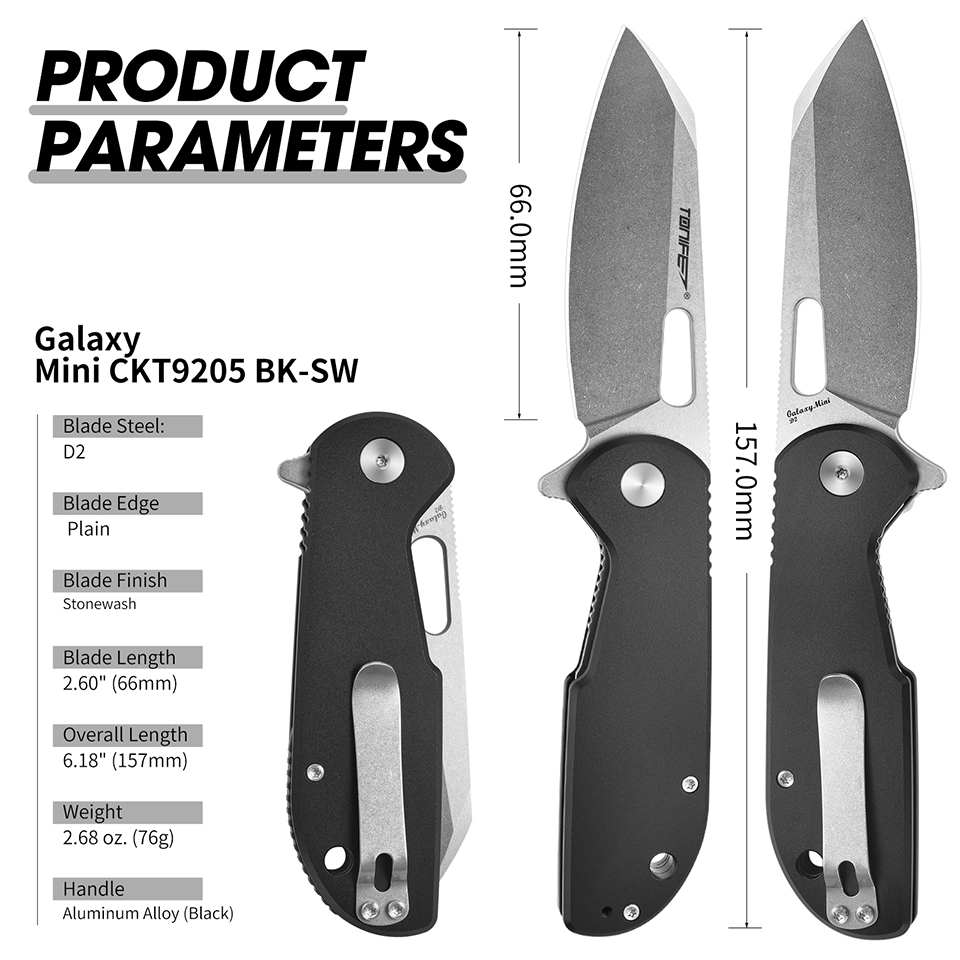 TONIFE Galaxy Mini CKT9205 Kla – Everyday Carry (Edc) Knife Bewertung und Preis