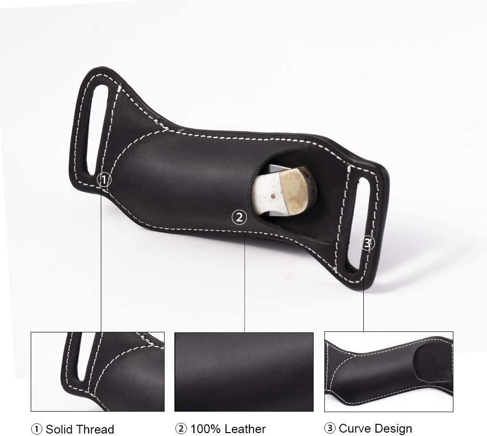 Outdoor EDC-Messerholster/Tasc – Edc Carry Belt Leather Bewertung und Preis