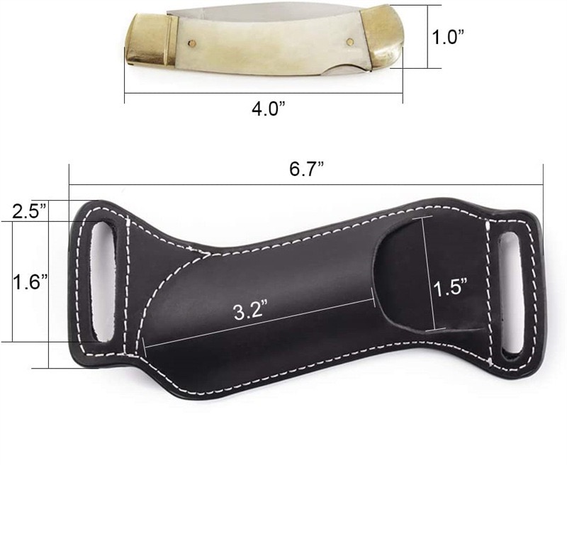 Outdoor EDC-Messerholster/Tasc – Edc Carry Belt Leather Bewertung und Preis