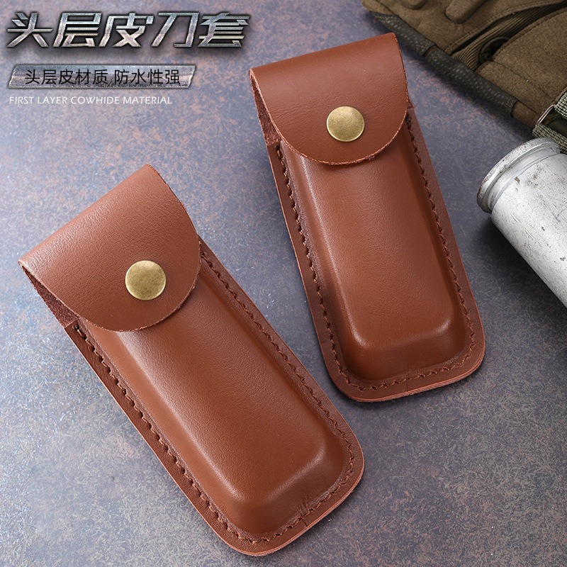 Echtes Leder Messerscheide für – Edc Carry Belt Leather Bewertung und Preis